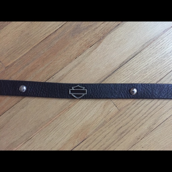 VINTAGE ❗️Ladies Harley Davidson leather belt 🔥 - Picture 3 of 6